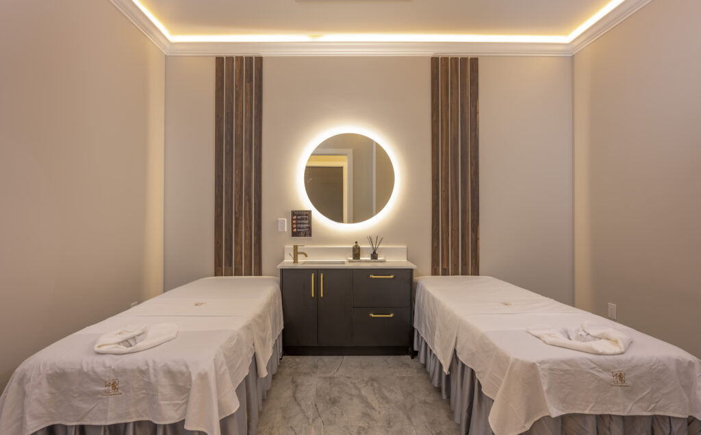 massage room design vancouver