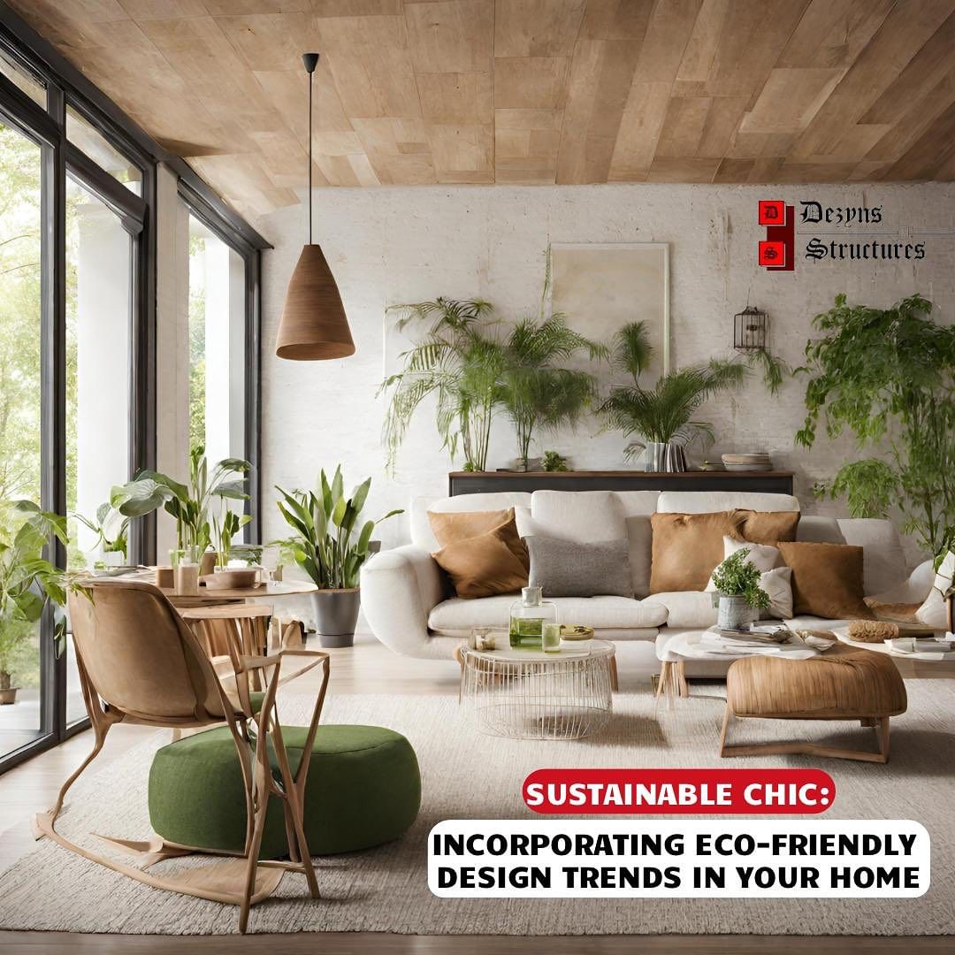 Eco-friendly and sustainable interior design
