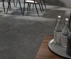 Polished Concrete with Densifier