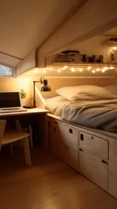 Use Hidden and Vertical Storage