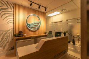 Veridian Wellness Clinic Interior Design Reception Room HQ